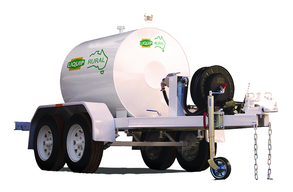 Liquip Rural Farm Tank Refuelling Trailer available from DSTR-Liquip Wagga